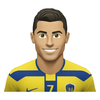 Cristiano Ronaldo at Al Nassr sticker