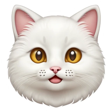 make a cat emoji so it looks like these emoji 😼😺😸 but it has this emotion 🥺 sticker