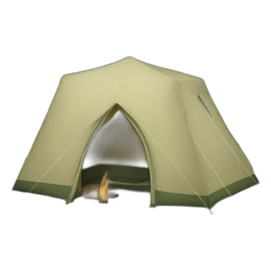 scouting campsite sticker