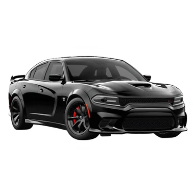 dodge charger hellcat widebody sticker