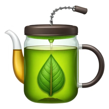 energy tea with a zipper sticker