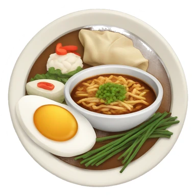 Korean food sticker