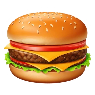 burger patty sticker