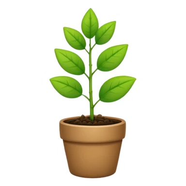 Mầm cây doodle  sticker