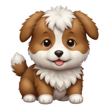 a puppy sticker