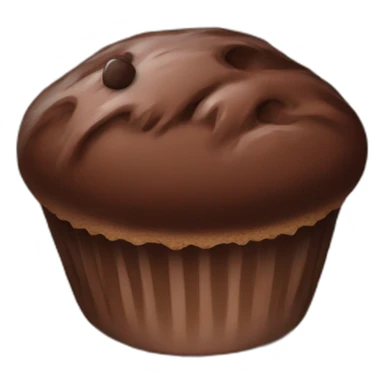 chocolate muffin sticker