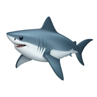 shark fin sticker