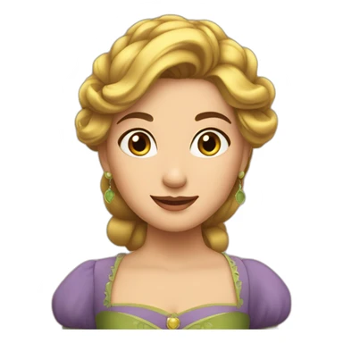 Princesse Fiona sticker