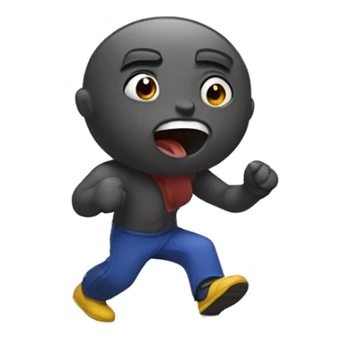 Mono sacando la lengua sticker