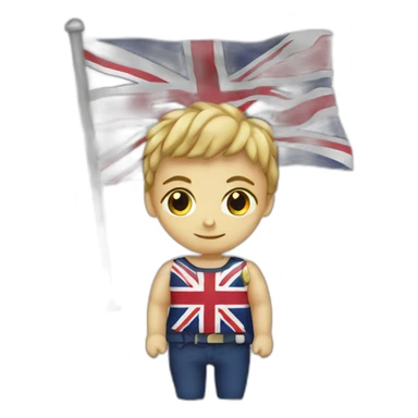 Britany flag sticker