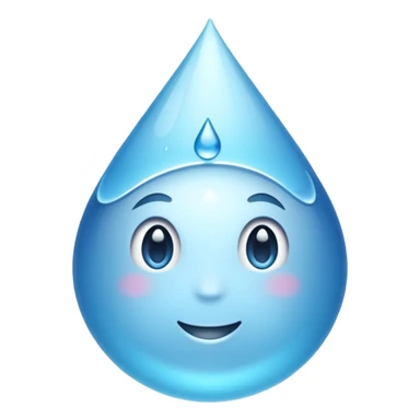 water with no face sticker