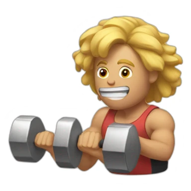 Work out doble barrer sticker