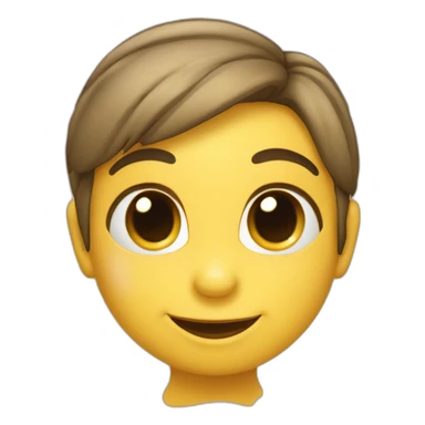 De kinderen hebben een schildpad  sticker