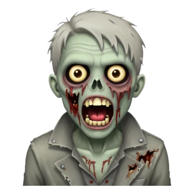 Zombie singer  sticker