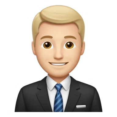 good reputation of a businessman sticker