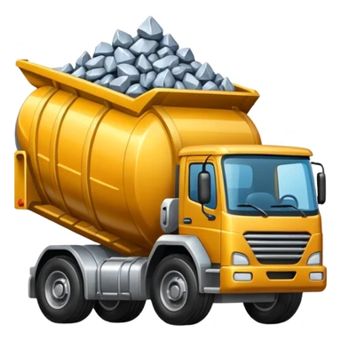 ore truck with silver ore sticker