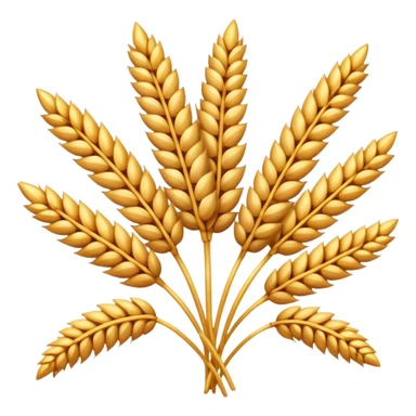 ears of grain sticker