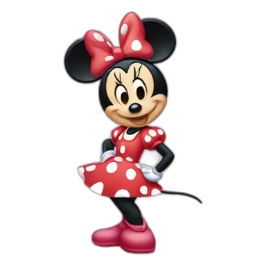  Classic Minnie Mouse  sticker