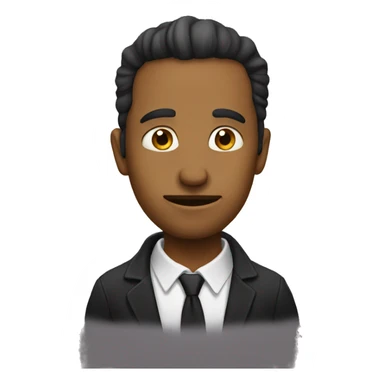 silent emoji sticker