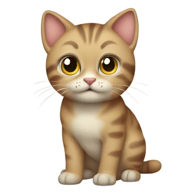 Dear Daniel Kitty sticker