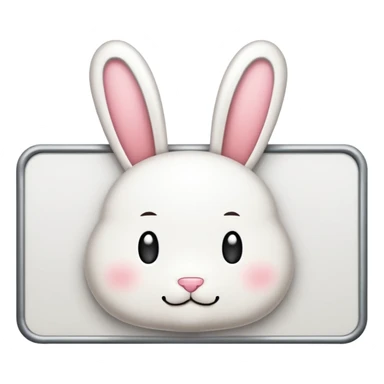 make a white billboard with the text “bun you” inside lt sticker