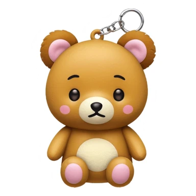 Rilakkuma charm sticker