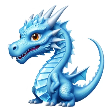 ice dragon sticker