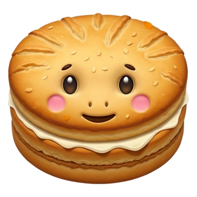 Biscuit sticker