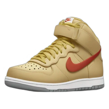 A pair of Nike shoes sticker