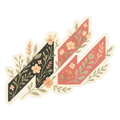 Using a transparent background, give the Assetto Corsa a cute Cottagecore makeover sticker