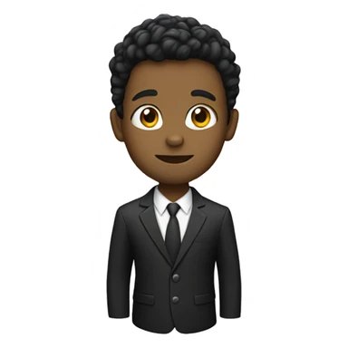 boy in a suit  sticker