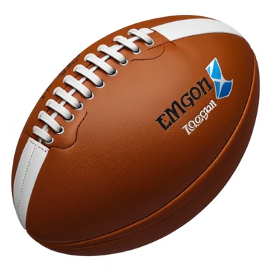 Balón de rugby hologram sticker