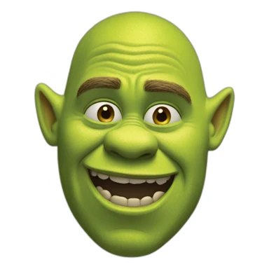 shrek et l'âne sticker