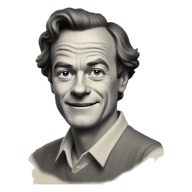 richard-feynman-20-years-old sticker