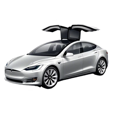 tesla car sticker