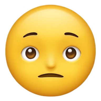 A side eyes emoji sticker