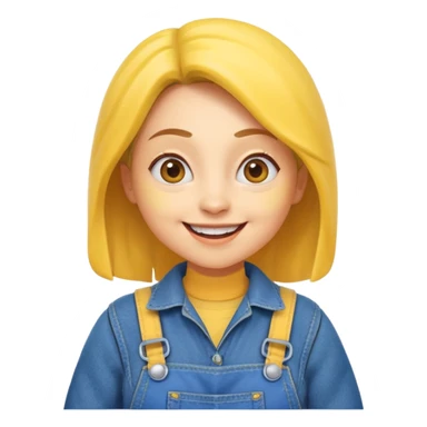 women minion sticker