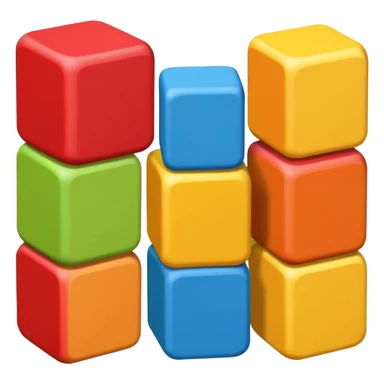 6 and 7 blocks sticker