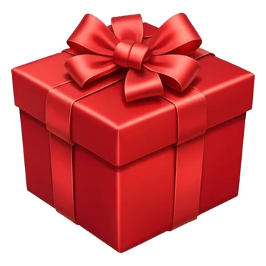 Red gift box  sticker