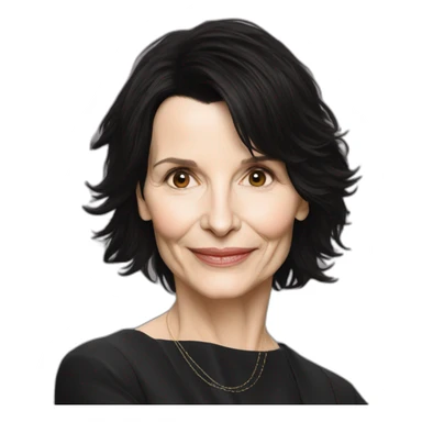 Juliette Binoche sticker
