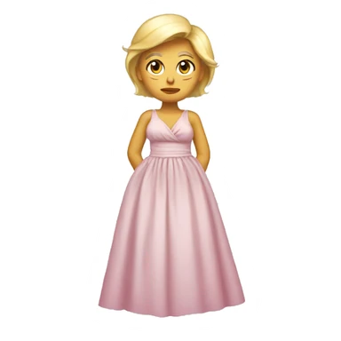 donald trump in a dress sticker