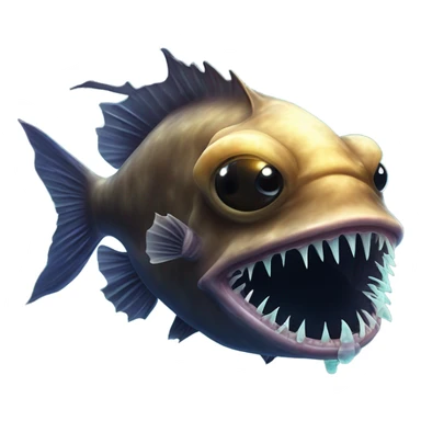 Anglerfish sticker