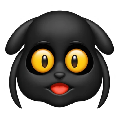 Icono Lazo Negro luto para whatsapp sticker