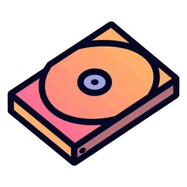 hard disk storage device sticker