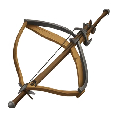 medieval crossbow sticker