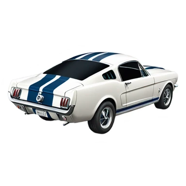 1965 mustang fastback sticker
