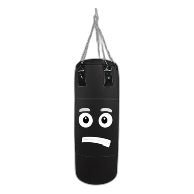 punching bag sticker