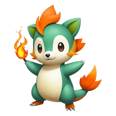 Tepig-Oshawott-Snivy-hybrid sticker