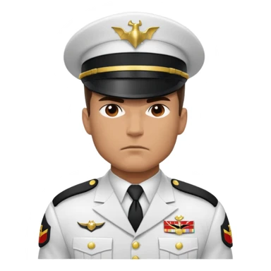 batman as a marine sticker