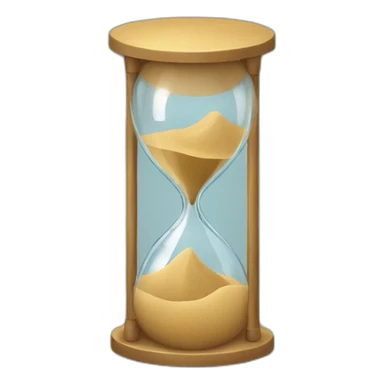 sand clock sticker